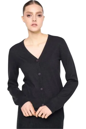 Silvian Heach Damen, Strickwaren, Schwarzk, SGröße:
