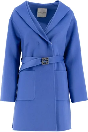 ERMANNO SCERVINO Damen, Mäntel, Blau, SGröße: