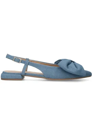Manfield Damen, Schuhe, Blau, 38 EUGröße: