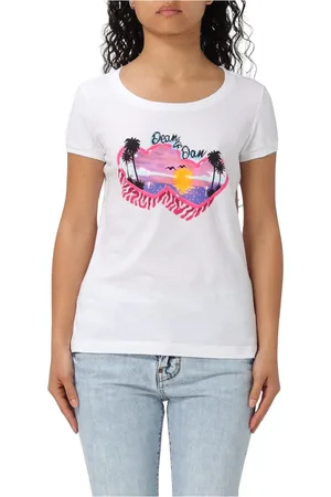 Dsquared2 Damen, Oberteile, Weiß, MGröße: