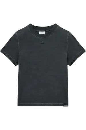 Courrèges Damen, Oberteile, Grau, SGröße: