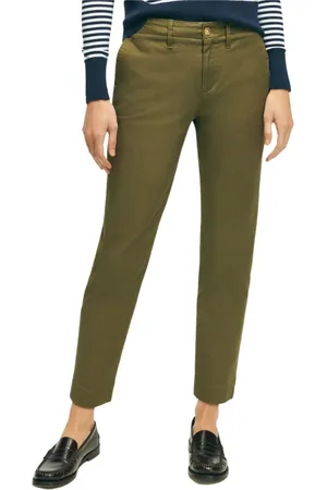 Brooks Brothers Damen, Hosen, Grün, XLGröße: