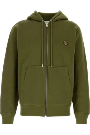 Maison Kitsuné Herren, Sweatshirts & Hoodies, Grün, SGröße: