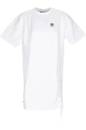 adidas Damen, Kleider, Weiß, LGröße: