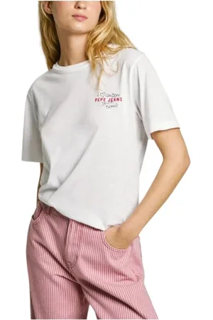 Pepe Jeans Damen, Oberteile, Weiß, XSGröße:
