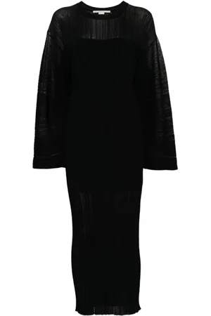 Stella McCartney Damen, Kleider, Schwarzk, MGröße: