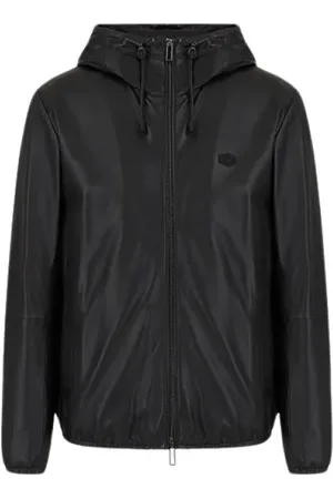 Emporio Armani Herren, Jacken, Schwarzk, 3XLGröße: