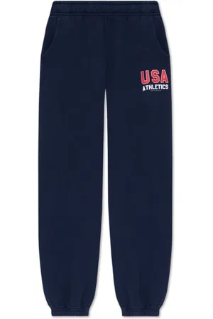 Sporty & Rich Unisex, Hosen, Blau, LGröße: