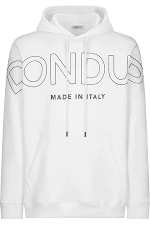 Dondup Herren, Sweatshirts & Hoodies, Weiß, MGröße: