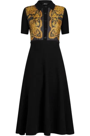 Etro Damen, Kleider, Schwarzk, 2XSGröße: