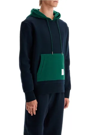 Thom Browne Herren, Sweatshirts & Hoodies, Blau, SGröße: