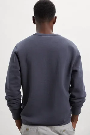 ECOALF Herren, Sweatshirts & Hoodies, Blau, 2XLGröße: