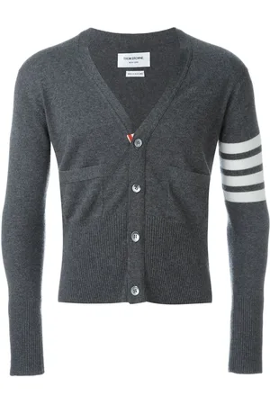 Thom Browne Herren, Strickwaren, Grau, XLGröße: