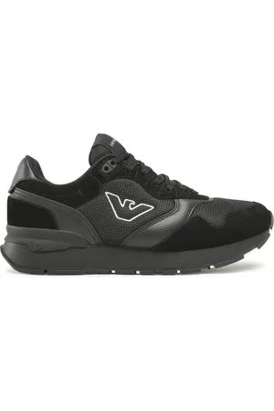 Emporio Armani Herren, Schuhe, Schwarzk, 43 EUGröße: