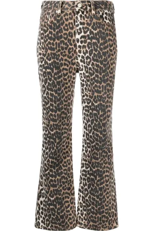 Ganni Damen, Hosen, Braun, W28Größe: