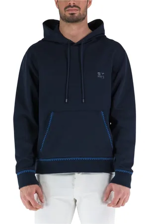 Etro Herren, Sweatshirts & Hoodies, Blau, LGröße: