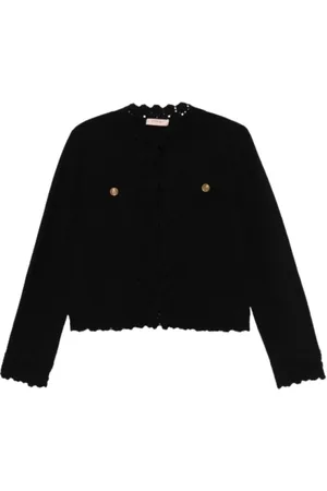 Twin-Set Damen, Strickwaren, Schwarzk, LGröße: