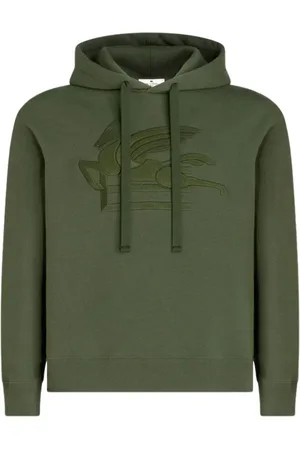 Etro Herren, Sweatshirts & Hoodies, Grün, SGröße: