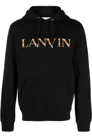 Lanvin Herren, Sweatshirts & Hoodies, Schwarzk, XLGröße: