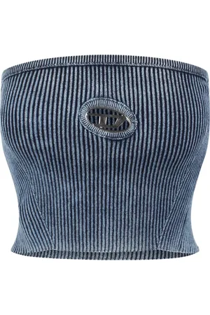Diesel Damen, Oberteile, Blau, MGröße: