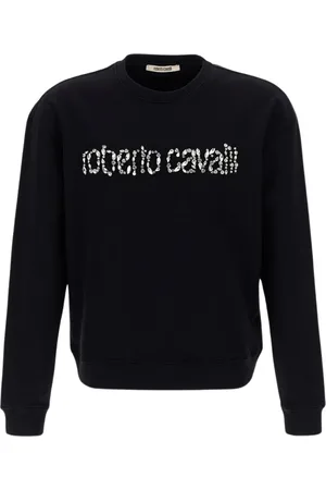 Roberto Cavalli Herren, Sweatshirts & Hoodies, Schwarzk, XLGröße:
