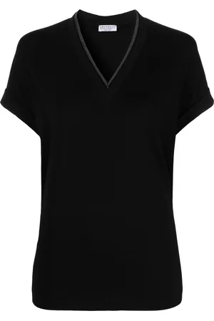 Brunello Cucinelli Damen, Oberteile, Schwarzk, XSGröße: