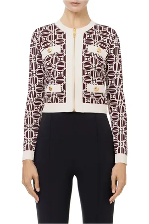 Elisabetta Franchi Damen, Strickwaren, Braun, XLGröße:
