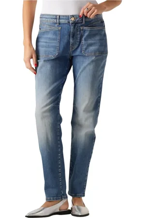 Summum Woman Damen, Jeans, Blau, XLGröße: