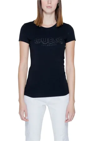 Guess Damen, Oberteile, Schwarzk, XSGröße:
