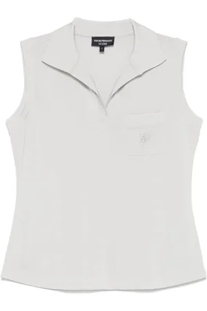 Emporio Armani Damen, Oberteile, Grau, SGröße: