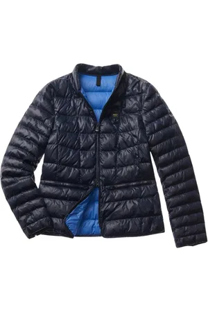 Blauer Damen, Jacken, Blau, SGröße: