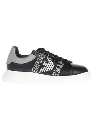Emporio Armani Herren, Schuhe, Schwarzk, 41 1/2 EUGröße: