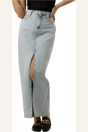 Calvin Klein Damen, Röcke, Blau, W30Größe: