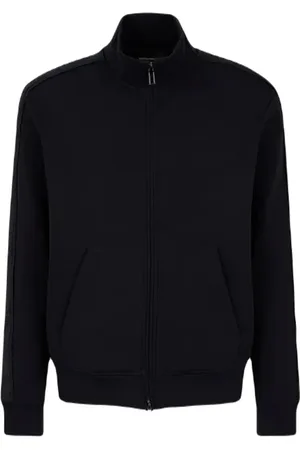 Emporio Armani Herren, Sweatshirts & Hoodies, Blau, MGröße: