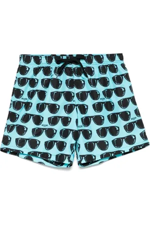 Moschino Herren, Bademode, Blau, MGröße: