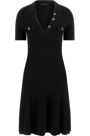 Guess Damen, Kleider, Schwarzk, SGröße: