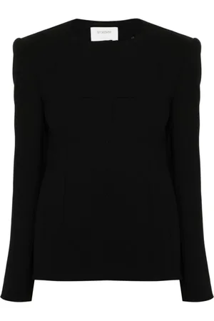 Sportmax Damen, Jacken, Schwarzk, 2XSGröße:
