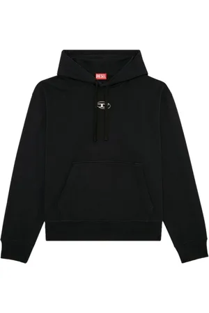 Diesel Herren, Sweatshirts & Hoodies, Schwarzk, XLGröße: