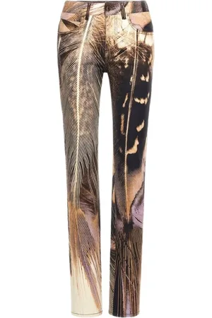 Roberto Cavalli Damen, Jeans, Mehrfarbig, 2XSGröße: