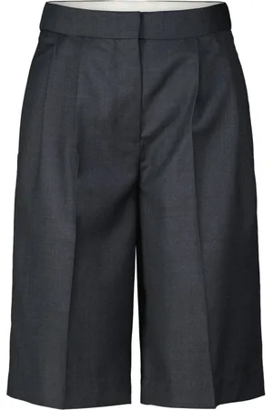 Loulou Studio Damen, Shorts, Grau, LGröße: