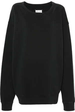 Maison Margiela Herren, Sweatshirts & Hoodies, Schwarzk, LGröße: