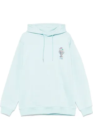 Drôle de Monsieur Herren, Sweatshirts & Hoodies, Blau, MGröße: