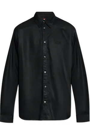Diesel Herren, Shirts, Schwarzk, SGröße: