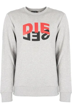 Diesel Herren, Sweatshirts & Hoodies, Grau, SGröße: