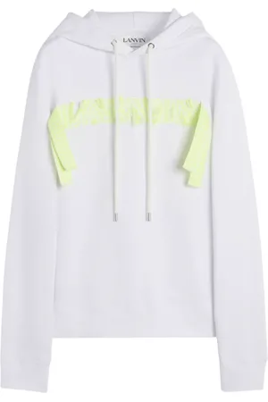 Lanvin Herren, Sweatshirts & Hoodies, Weiß, LGröße:
