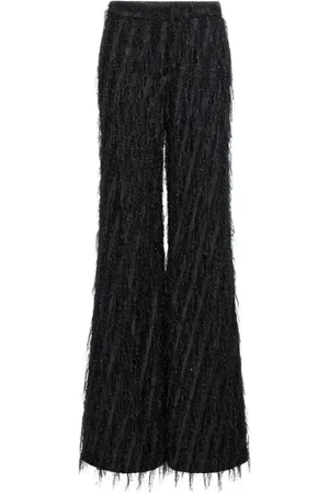 Roberto Cavalli Damen, Hosen, Schwarzk, MGröße: