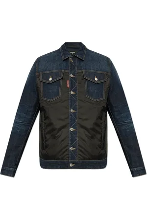 Dsquared2 Herren, Jacken, Schwarzk, SGröße:
