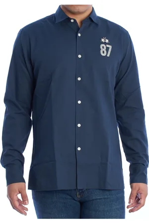 La Martina Herren, Shirts, Blau, 3XLGröße: