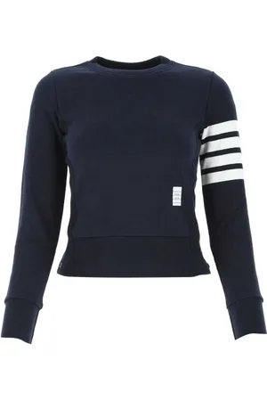 Thom Browne Damen, Sweatshirts & Hoodies, Blau, 2XSGröße: