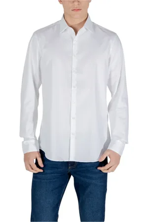 Calvin Klein Herren, Shirts, Weiß, MGröße: